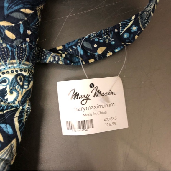 Quilted Bag from Mary Maxim - NWT  , very pretty bag for crafting , office etc - Picture 3 of 10